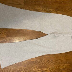 Brandy Melville ray waffle knit flared sweatpants